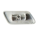 Headlight Washer Cover Cap Pair Unpainted for 2012-2015 Toyota Land Cruiser LC200