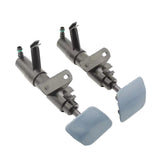 Headlight Washer Nozzle and Cover Cap Set for 2007-2010 Volkswagen Touareg