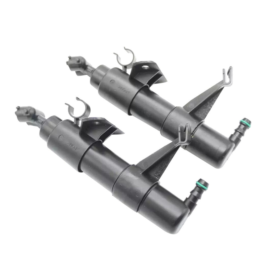 Headlight Washer Nozzle and Cover Cap Set for 2007-2010 Volkswagen Touareg