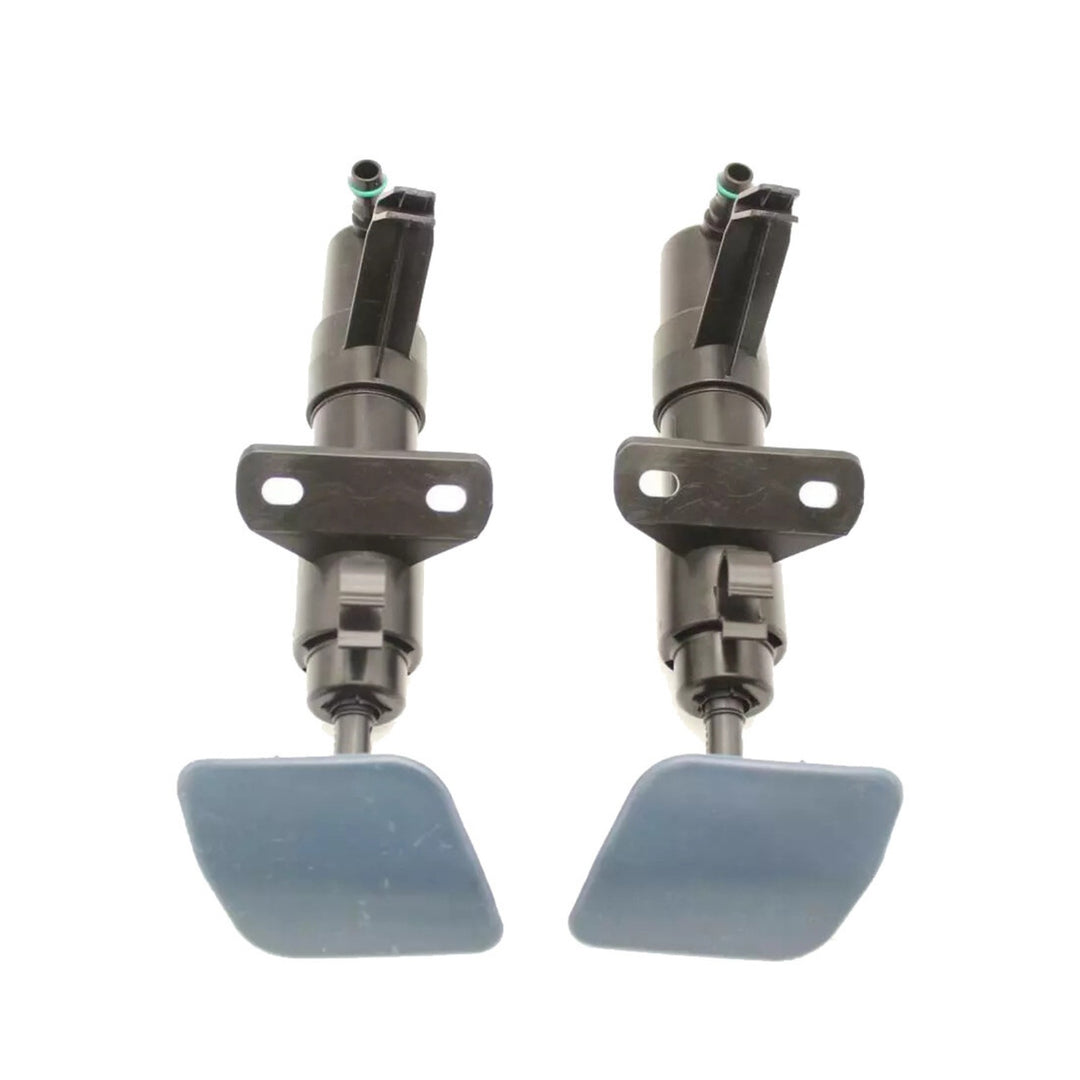 Headlight Washer Nozzle and Cover Cap Set for 2007-2010 Volkswagen Touareg