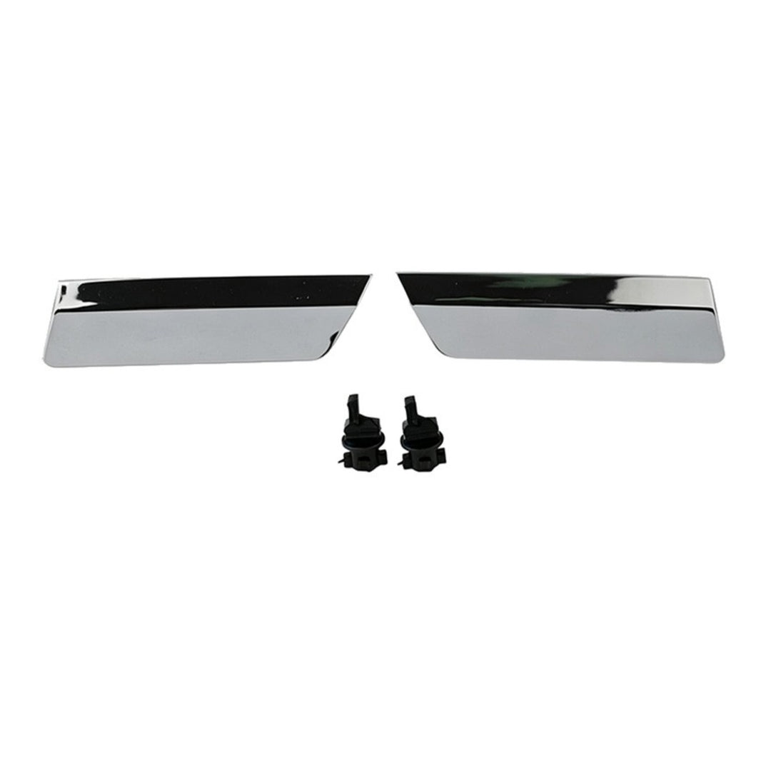 Headlight Washer Nozzle Cover Pair Chrome for 2007-2009 Lexus LS460