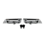 Headlight Washer Nozzle Cover Pair Chrome for 2007-2009 Lexus LS460
