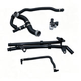 Heater Control Valve and Coolant Pipe Kit for 2012-2015 Mercedes-Benz C250 1.8L