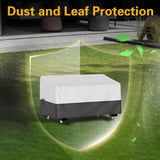 Heavy Duty Waterproof Patio Loveseat Cover for Lawn Outdoor Bench Furniture 420D – product image 2