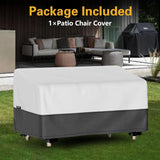 Heavy Duty Waterproof Patio Loveseat Cover for Lawn Outdoor Bench Furniture 420D – product image 3