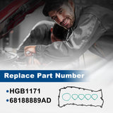 High Quality Cylinder Head Gasket Set w/ Bolts for Ram ProMaster City 2.4L Jeep 68188889AD – product image 16