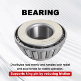 High Quality King Pin Repair Kit w/ Bearing for 2009-2021 Volvo VNL D13 85108338 – product image