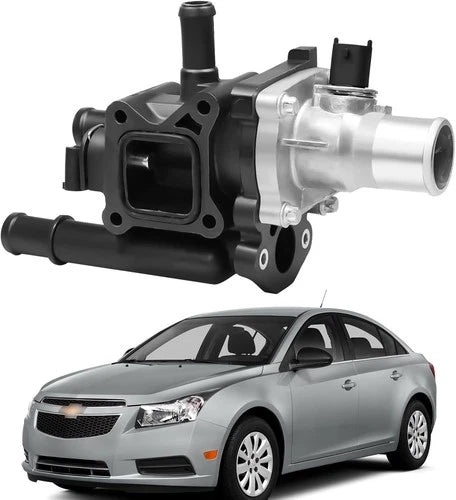 Thermostat Assembly Water Outlet for Chevrolet Sonic Cruze Limited 1.8L 25192228