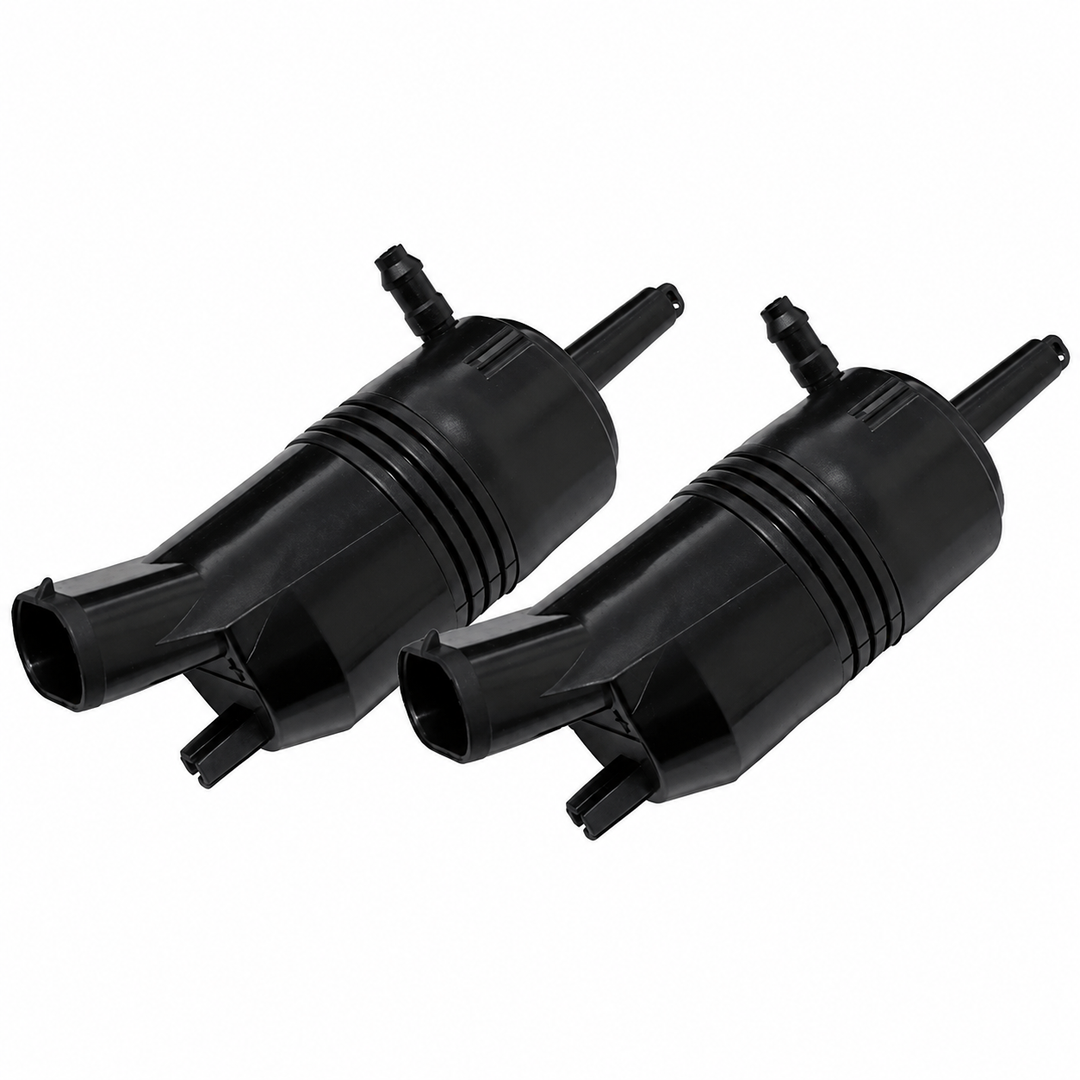 Front & Rear Windshield Washer Pumps Pair for Chevrolet Suburban Tahoe Yukon 1924468