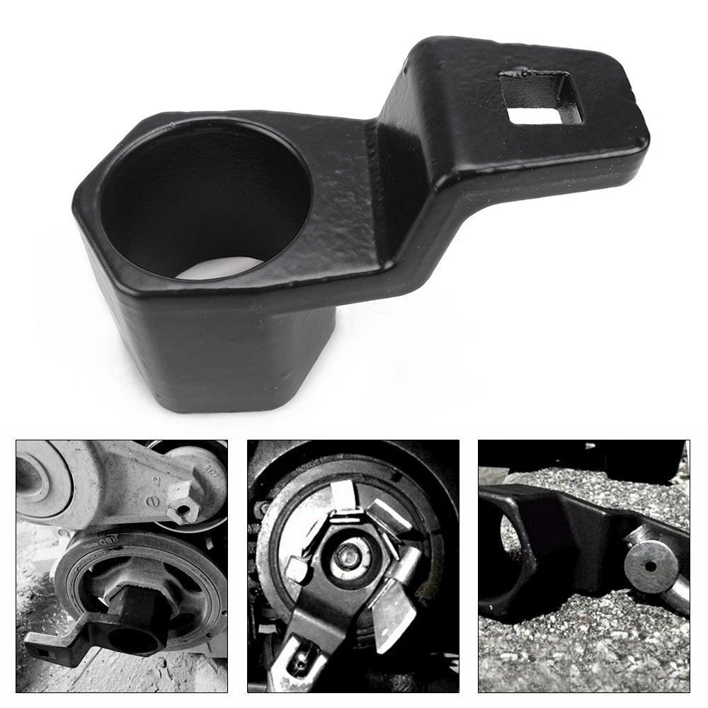 50mm Crankshaft Pulley Holder Tool for Honda Acura Civic Accord CR-V 1/2" Drive