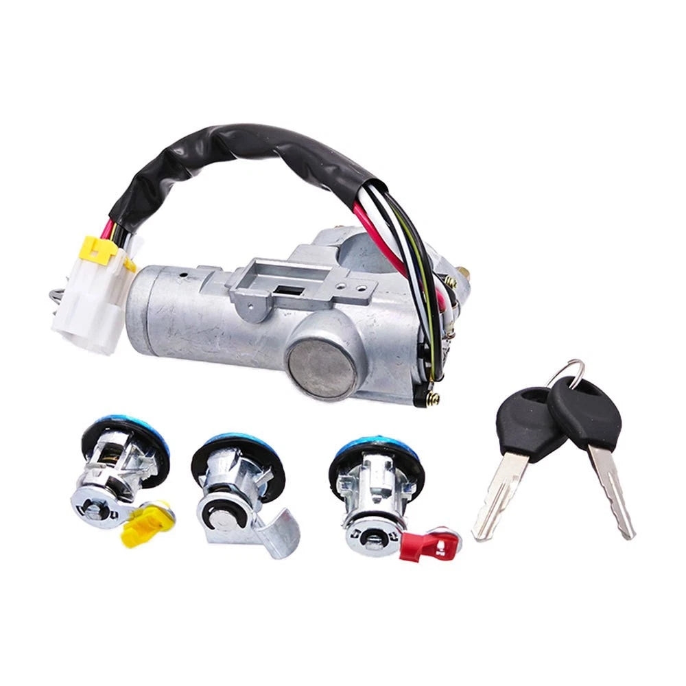 Ignition Lock Switch Door Lock Set K9810-2S806 for Nissan Navara D22 1997-2006