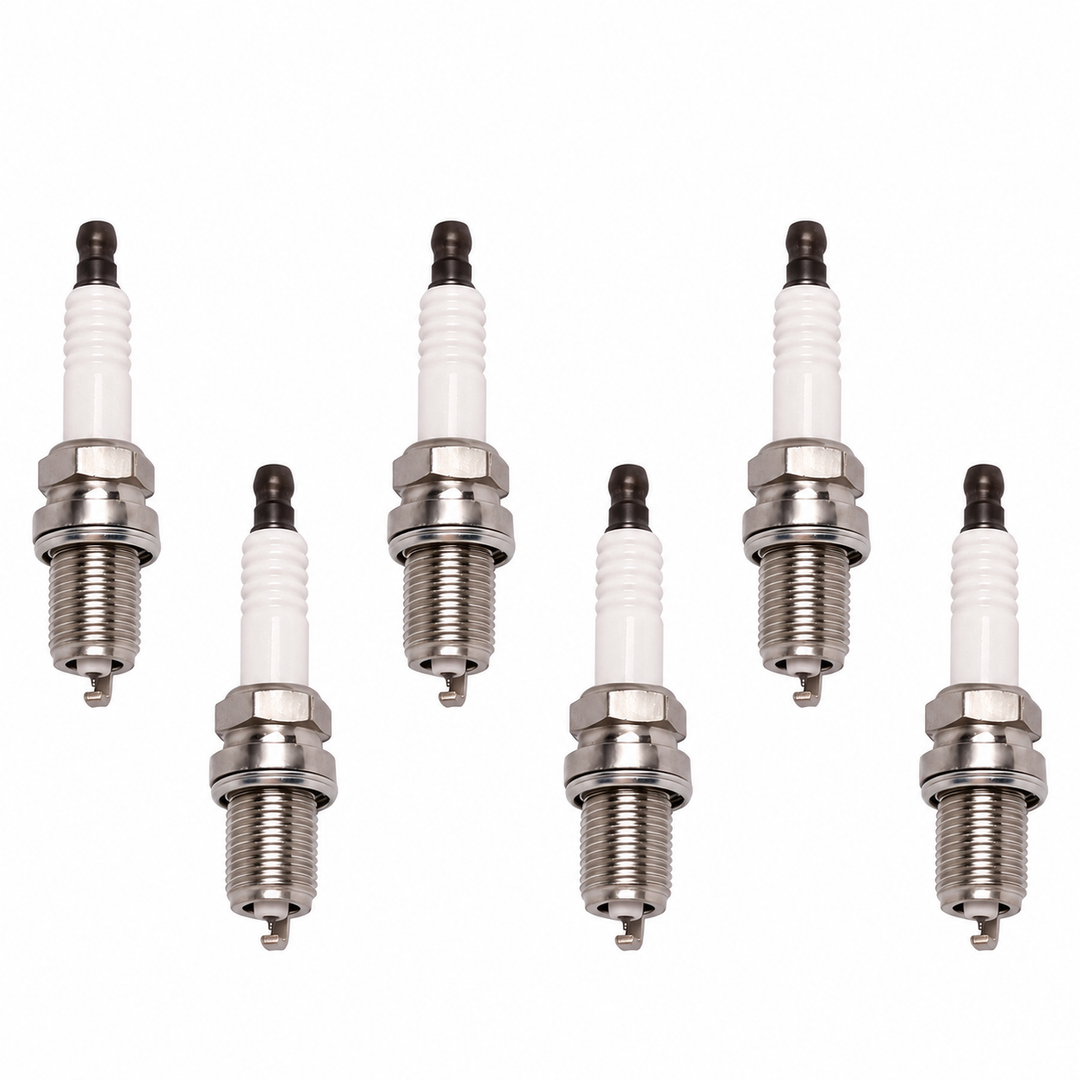Set of 6 Iridium Spark Plugs 7092 BKR6EGP for BMW Dodge Mercedes Toyota Mitsubishi