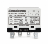 HLR6100-2ATNBCF 208-240VAC 30A 6-Pin Compressor Power Relay