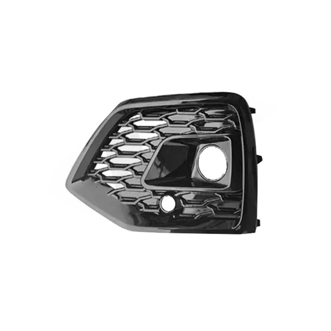 Honeycomb Fog Light Bezel Pair with ACC Hole for 2021-2022 Audi Q5