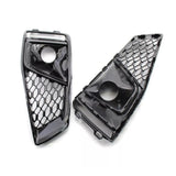 Honeycomb Fog Light Grille Pair for 2019 Audi A4 S-Line and S4 B9