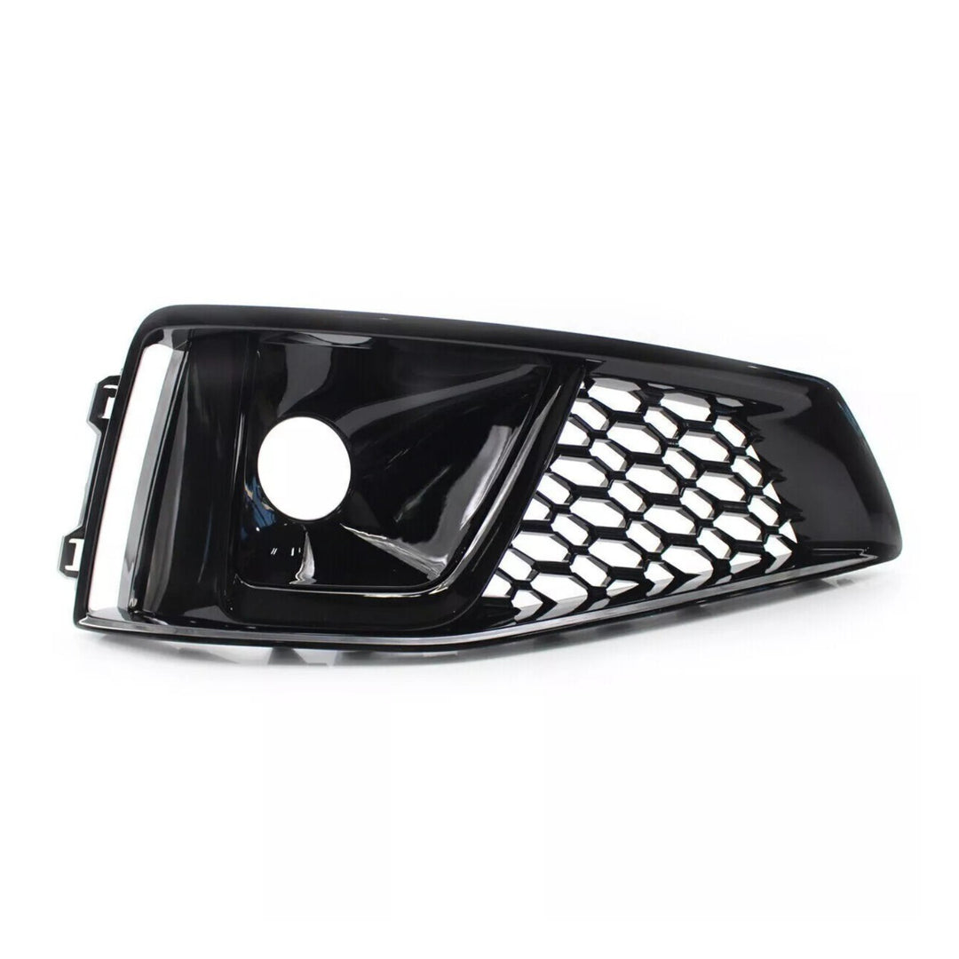 Honeycomb Fog Light Grille Pair for 2019 Audi A4 S-Line and S4 B9