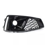 Honeycomb Fog Light Grille Pair for 2019 Audi A4 S-Line and S4 B9