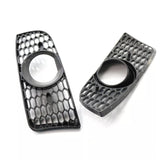Honeycomb Front Bumper Fog Light Grille Pair for 2009-2011 BMW 3-Series