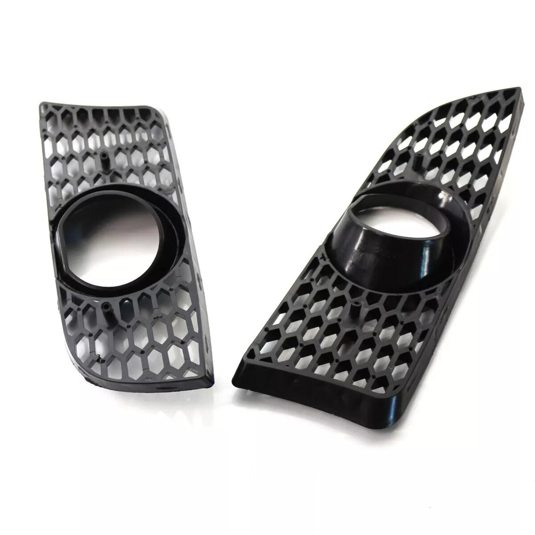 Honeycomb Front Bumper Fog Light Grille Pair for 2009-2011 BMW 3-Series