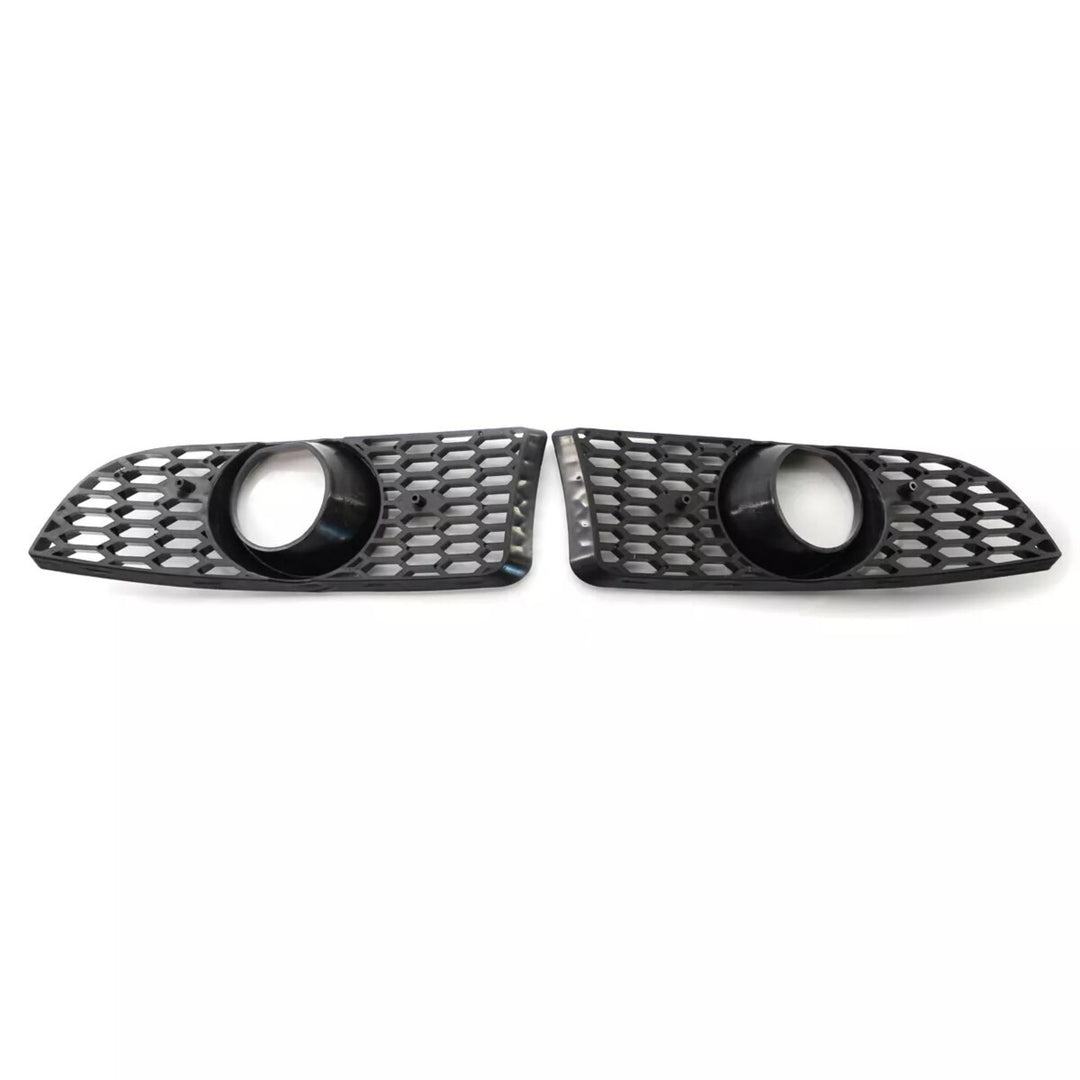 Honeycomb Front Bumper Fog Light Grille Pair for 2009-2011 BMW 3-Series