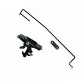 Hood Latch and Release Handle Set for 2002-2010 Dodge Ram 1500, 2500 and 3500