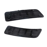 Hood Upper Air Vent Grille Cover Pair for 2007-2013 Mercedes-Benz S550 W221