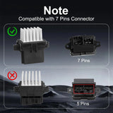 HVAC Blower Motor Resistor Kit Fit for Chevy Avalanche Camaro Captiva Sport 13598090 – product image 2