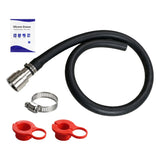 HVAC Heater Hose Assembly with Steel Connector for Cadillac 2007-14 Escalade ESV 15200960 – product image