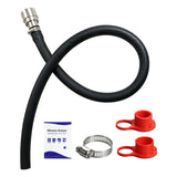 HVAC Heater Hose Assembly with Steel Connector for Cadillac 2007-14 Escalade ESV 15200960 – product image 10