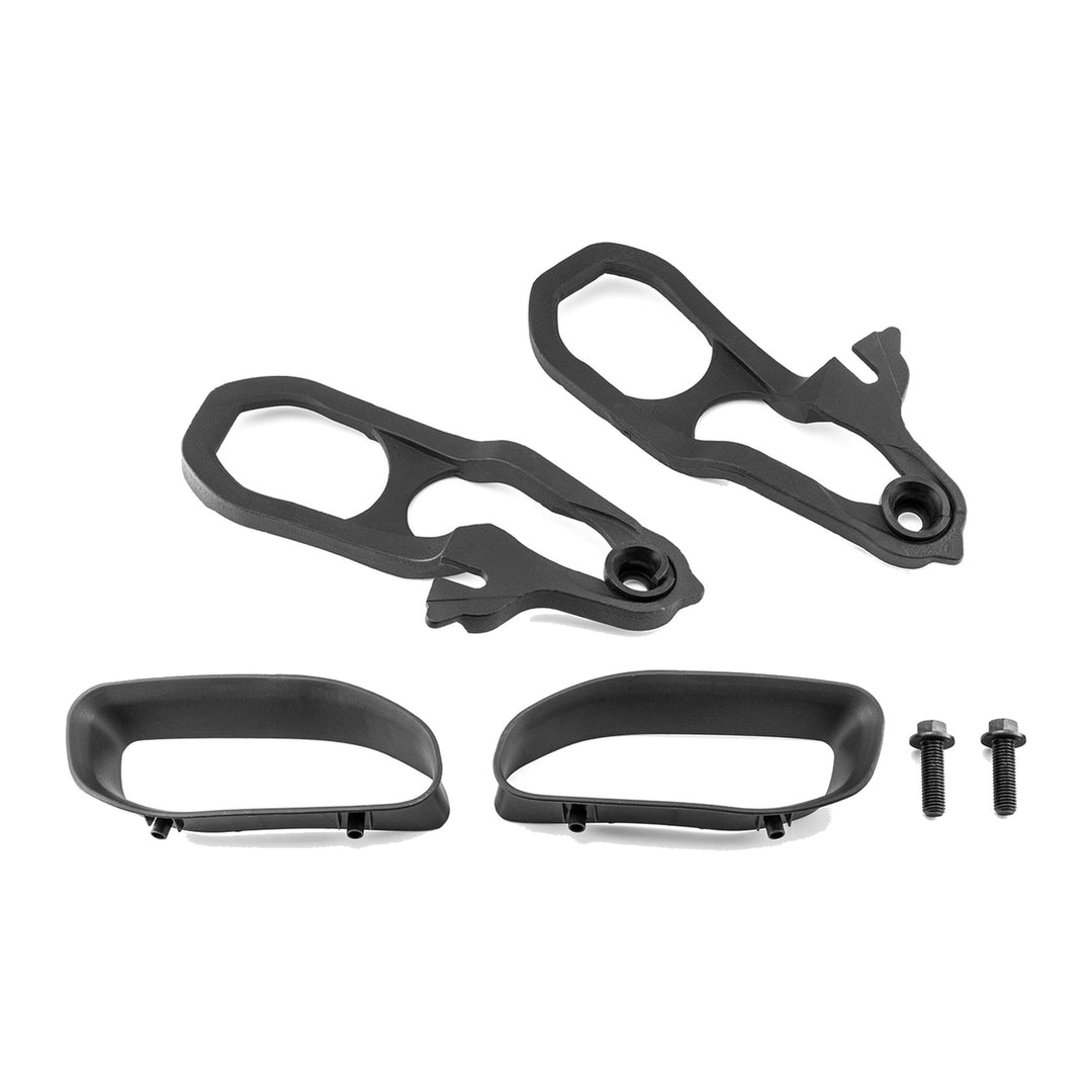 Front Tow Hooks with Bezels, Left and Right, for 2019-2024 Ram 1500 DT