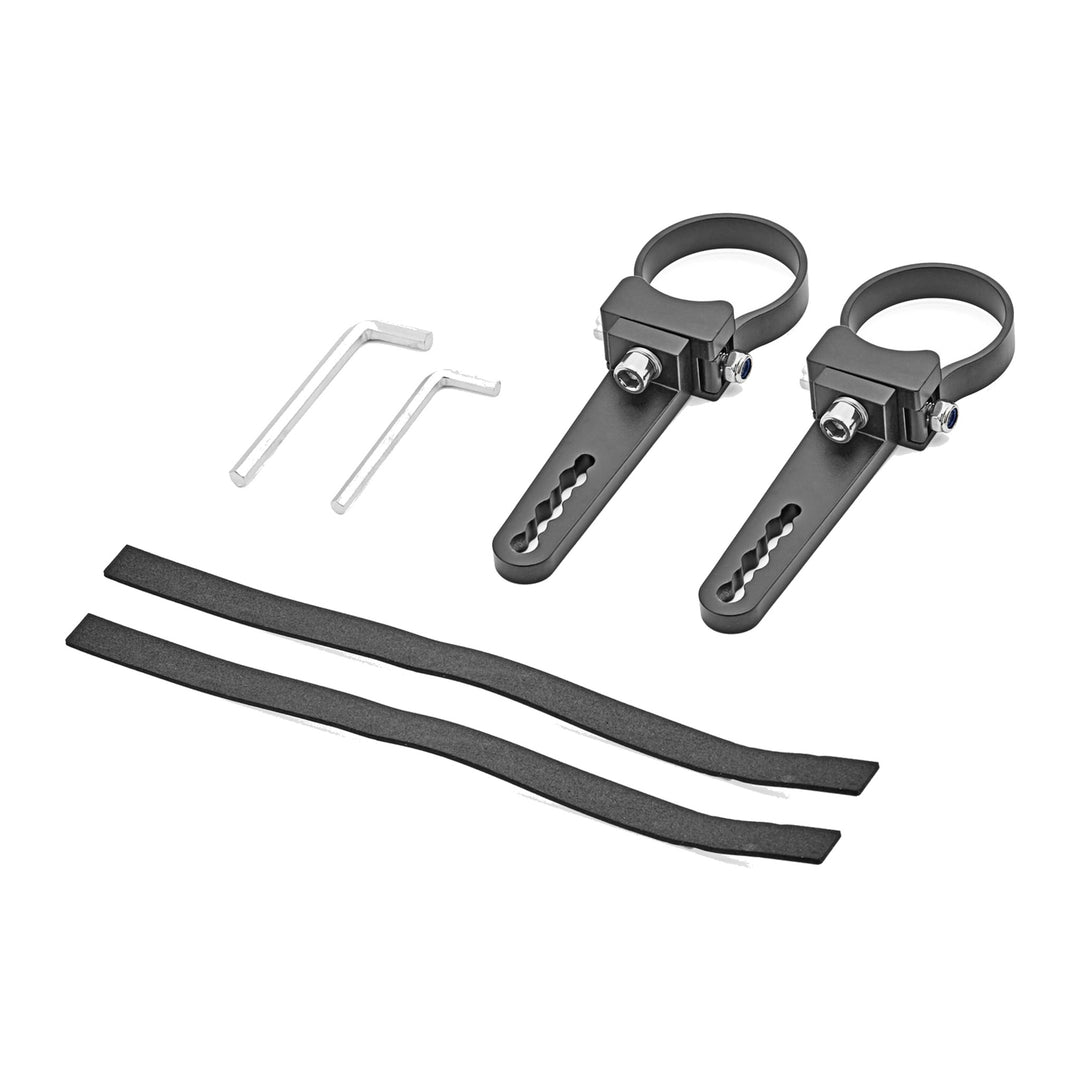 2 in Tube Clamp Light Bar Mounting Brackets for Polaris RZR, Can-Am Maverick, Yamaha Viking - view 3