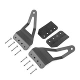 52 in Curved Light Bar Roof Mount Brackets for 2007-2014 Silverado, Avalanche, Suburban - view 3