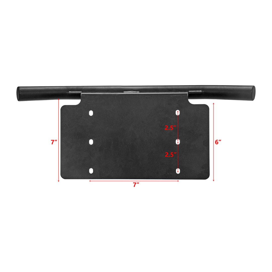 Bull Bar Front License Plate Mount Light Bracket for Subaru WRX Forester Outback - view 2