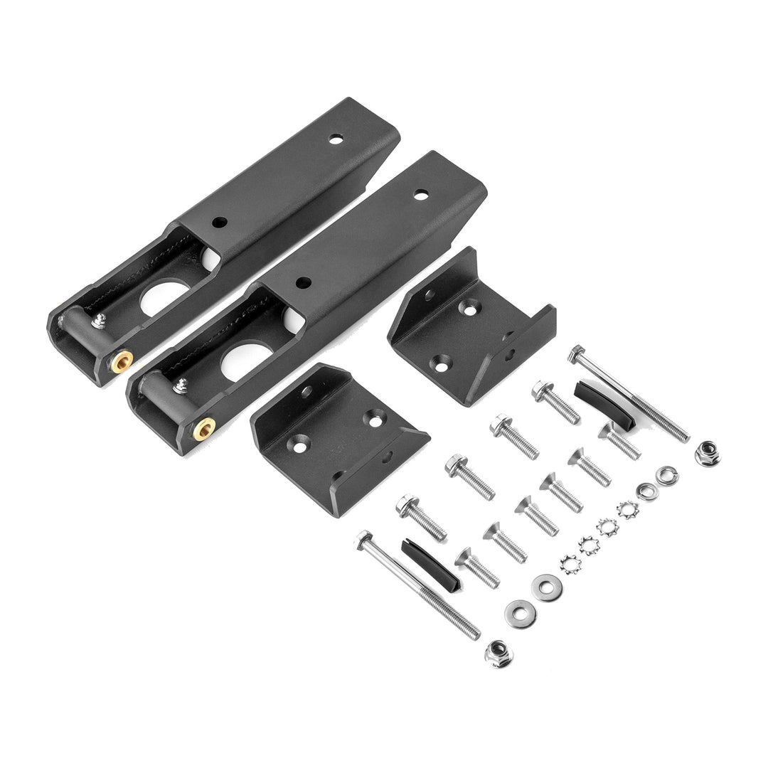 Steel Tailgate Door Hinge Pair for 2007-2018 Jeep Wrangler JK / JKU - view 2