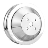 Aluminum 2-Groove Water Pump Pulley for Ford Small Block 302 351W 351M, 4-Bolt - view 3