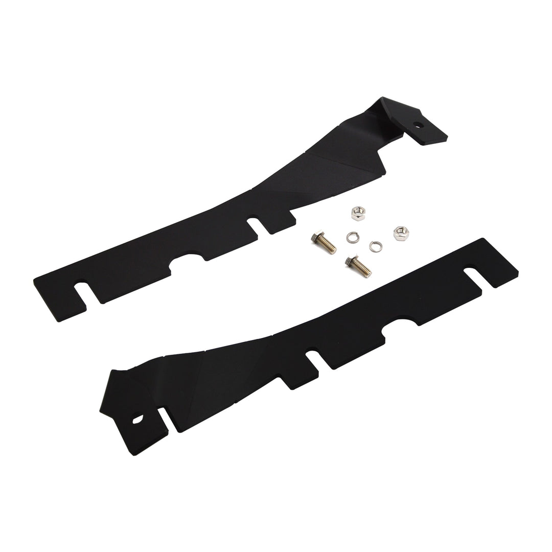 Hood Ditch Light Mounting Brackets for 2009-2018 Ram 1500 and 2010-2018 Ram 2500 3500