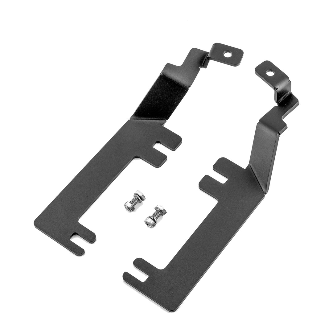 Hood Ditch Light Mounting Brackets for 2015-2019 Silverado and Sierra 2500HD / 3500HD