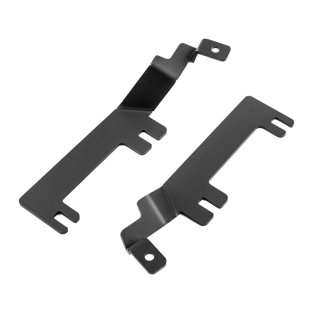 Hood Ditch Light Mounting Brackets for 2015-2019 Silverado and Sierra 2500HD / 3500HD - view 2