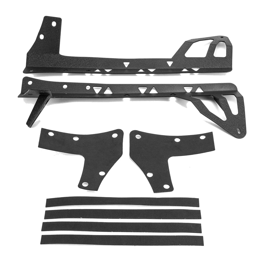 Windshield A-Pillar 52 in LED Light Bar Mount Brackets for 2007-2017 Jeep Wrangler JK - view 2