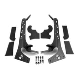 A-Pillar 52 in LED Light Bar Mounting Brackets for 2018-2024 Jeep Wrangler JL