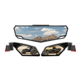 Racing Side Mirrors and Center Mirror for 2024+ Can-Am Maverick R / R Max - view 3