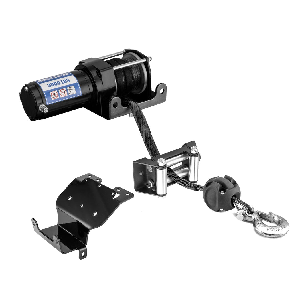 3000 lb Electric Winch Kit with Winch Mount for 1993-2000 Honda FourTrax TRX300