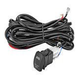 LED Light Bar Wiring Harness with Wireless Remote, 16 AWG 10 ft for UTV ATV Truck - view 2
