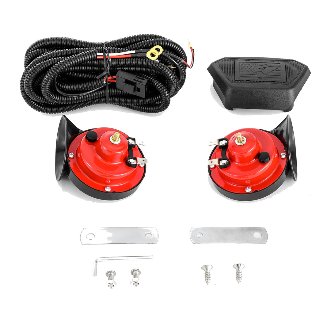 Horn Kit with Steering Wheel Switch for Can-Am Maverick R / R Max, Replaces 709402614 - view 3