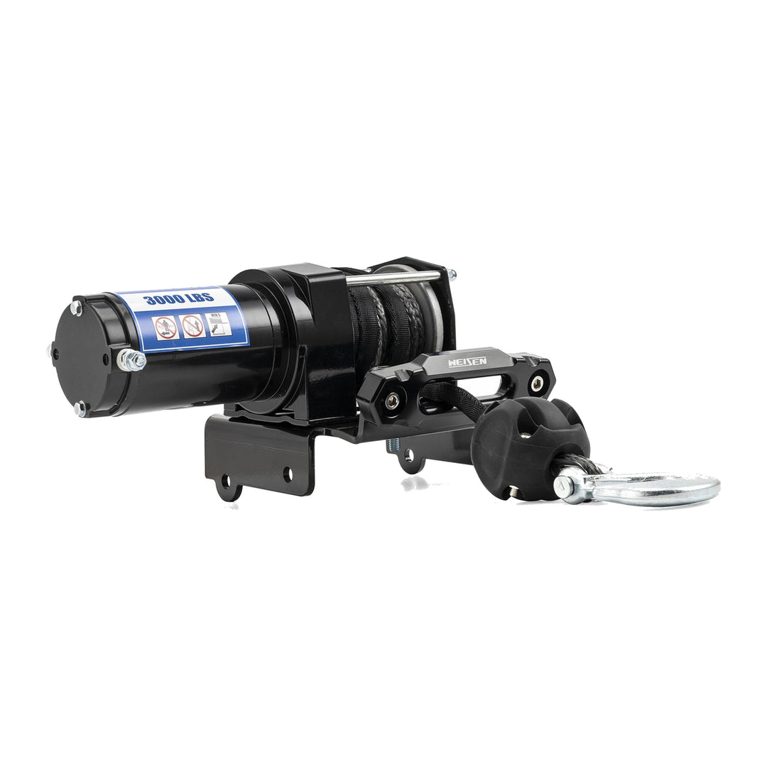 3000 lb 12V Electric Winch Kit with Mount Plate for Suzuki King Quad 450, 500, 700, 750 - view 4