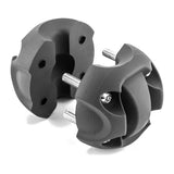 Pair Winch Cable Hook Stopper Rubber for ATV UTV Can-Am Polaris Honda Yamaha - view 2