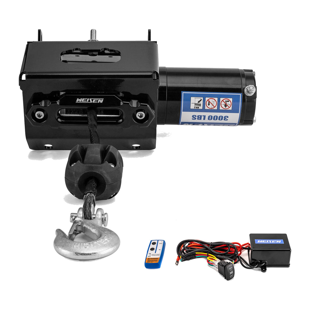 3000 lb 12V Electric Winch Kit with Mount for Honda Foreman, Rubicon TRX500/520 and Rancher 420 - view 5