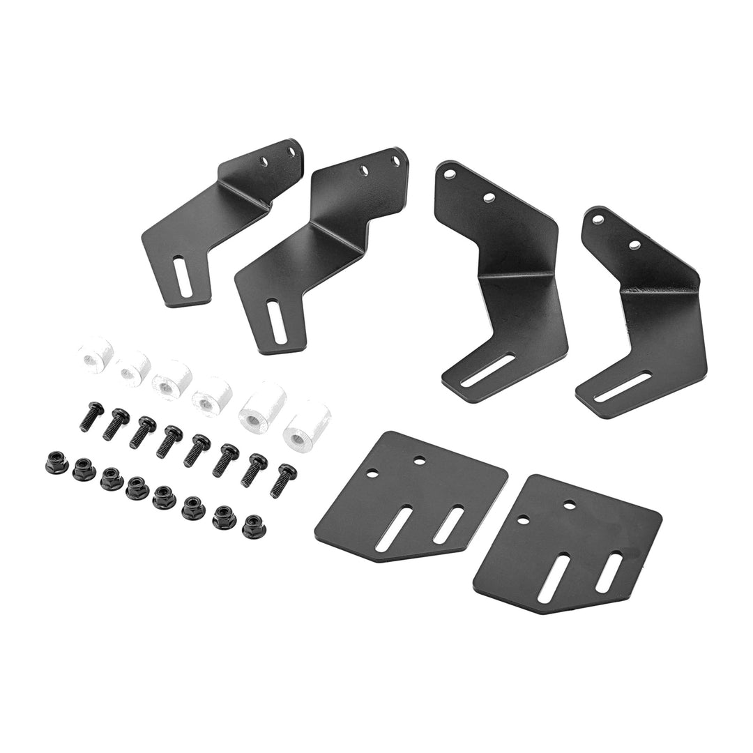Upper Windshield LED Light Bar Mount Brackets for 2019-2026 Honda Talon 1000R 1000X - view 2