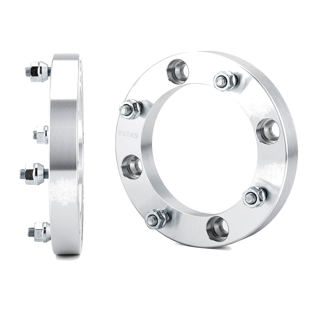 2 Pcs 1 in Wheel Spacers 4x156 3/8-24 for Kawasaki Lakota Mojave Tecate and Polaris - view 3