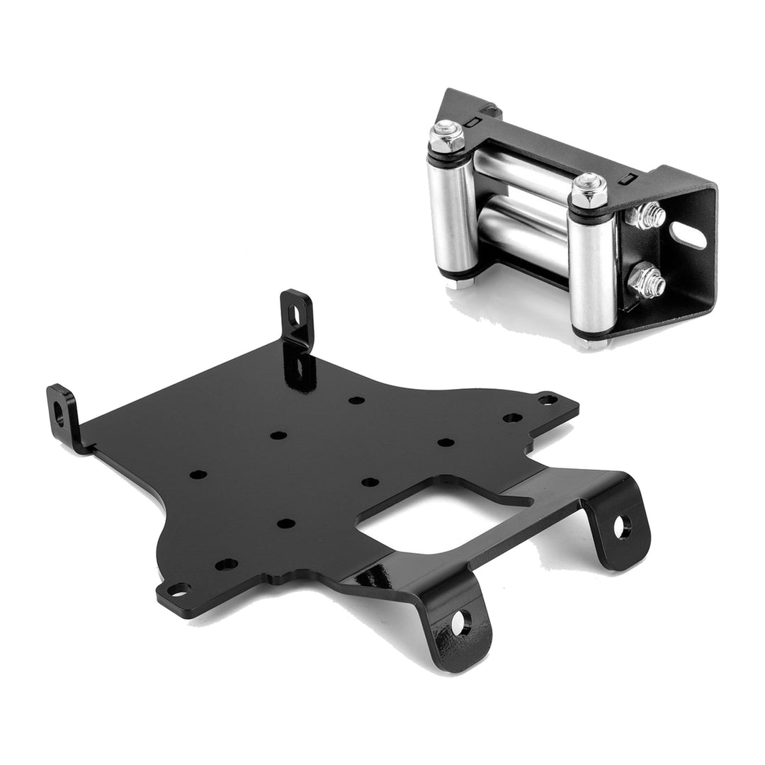 Winch Mount with 4-7/8 in Roller Fairlead for Honda Rincon TRX650 / TRX680